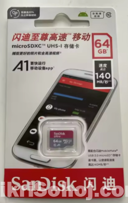 Sandisk and Kodak 64GB Memory Card Orginal W 6Mo